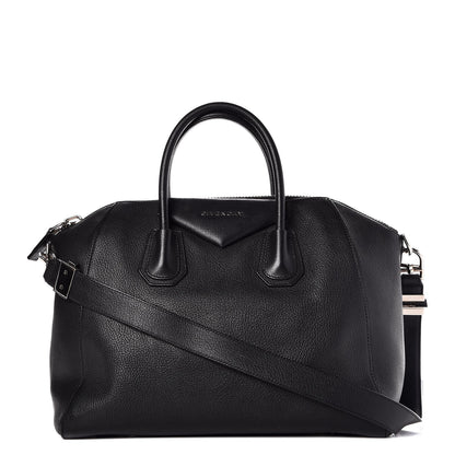 Givenchy Sugar Goatskin Medium Antigona Black 1 of 8