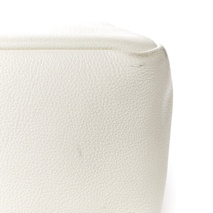 Prada Vitello Daino Dynamique Tote White Caramel 12 of 13