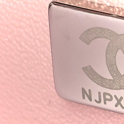 Chanel Iridescent Calfskin Quilted Mini Square Flap Pink 8 of 11