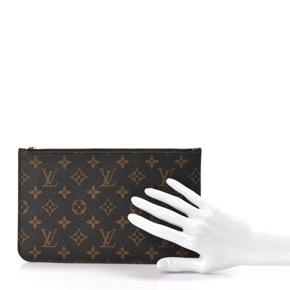 Louis Vuitton Monogram Neverfull MM GM Pochette 2 of 6
