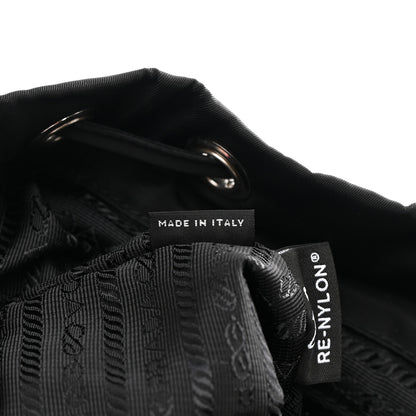 Prada Tessuto Nylon Saffiano Small Backpack Black 7 of 13