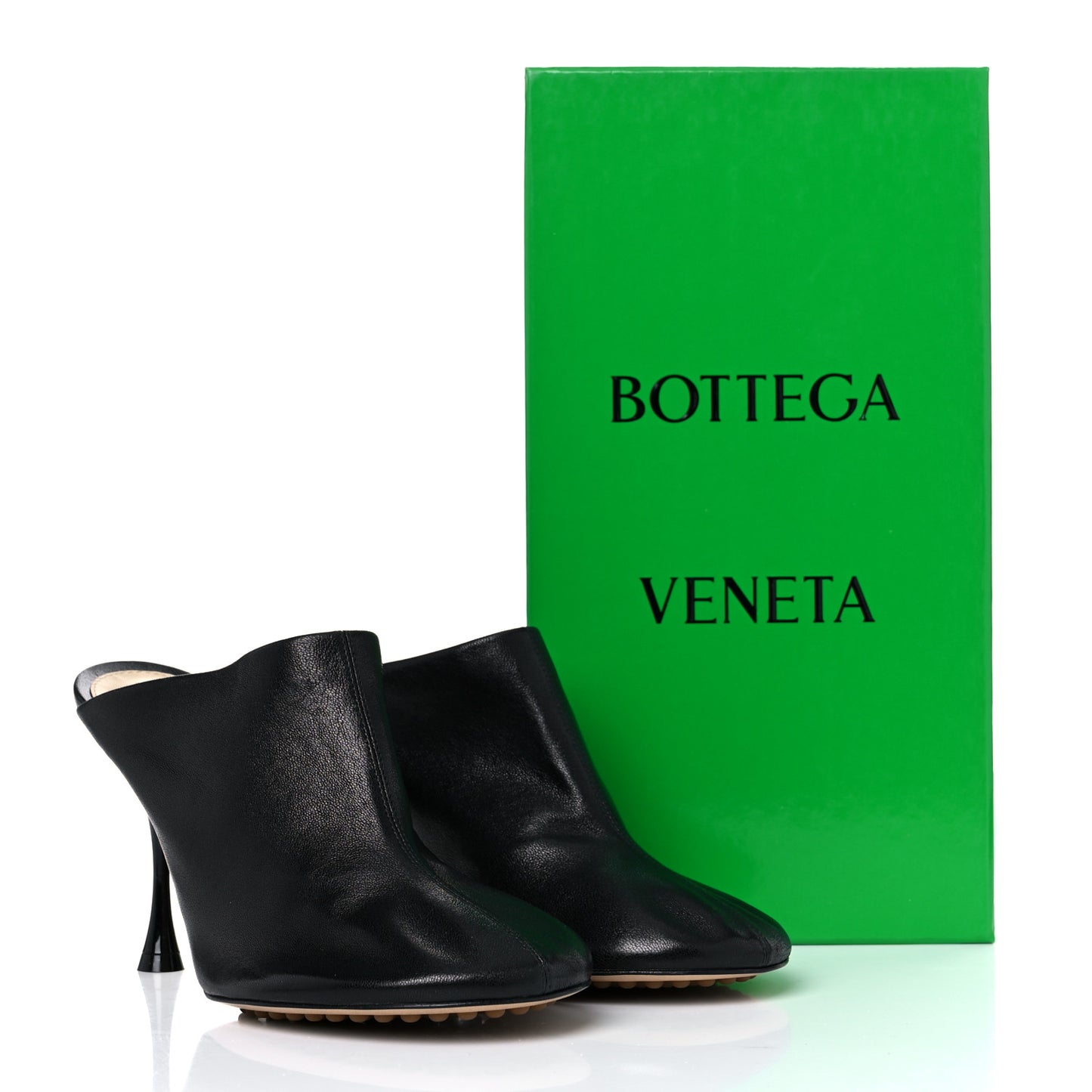 Stretch Nappa Dot Pumps 40 Black