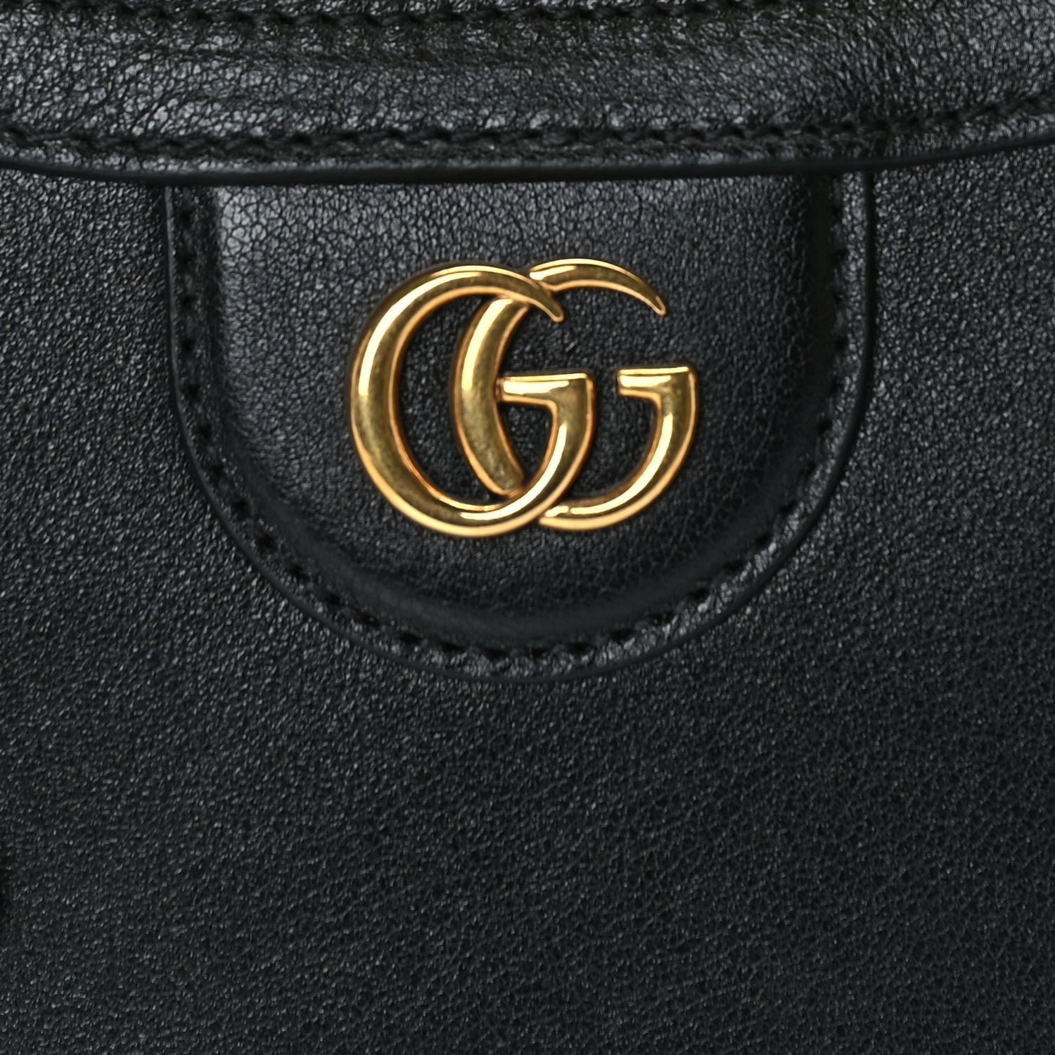 Gucci Wonka Grain Calfskin Mini Diana Tote Bag Black Yellow Fluo 6 of 8