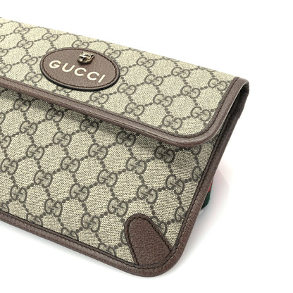 Gucci GG Supreme Monogram Neo Vintage Web Belt Bag Brown 8 of 8