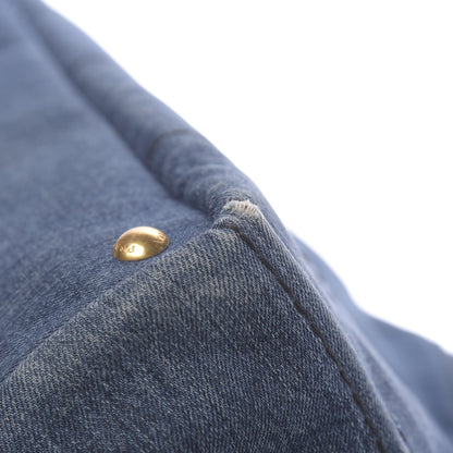 Prada Denim Logo Tote 12 of 12