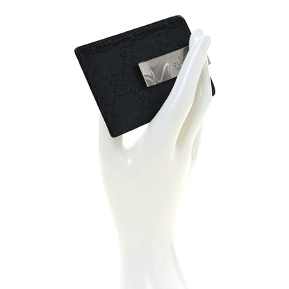 Gucci Guccissima Money Clip Black 2 of 6