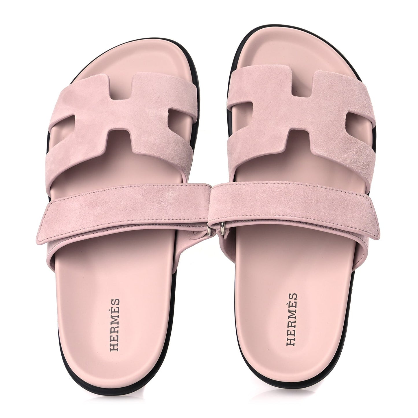 Suede Goatskin Womens Chypre Sandals 37 Rose Porcelaine