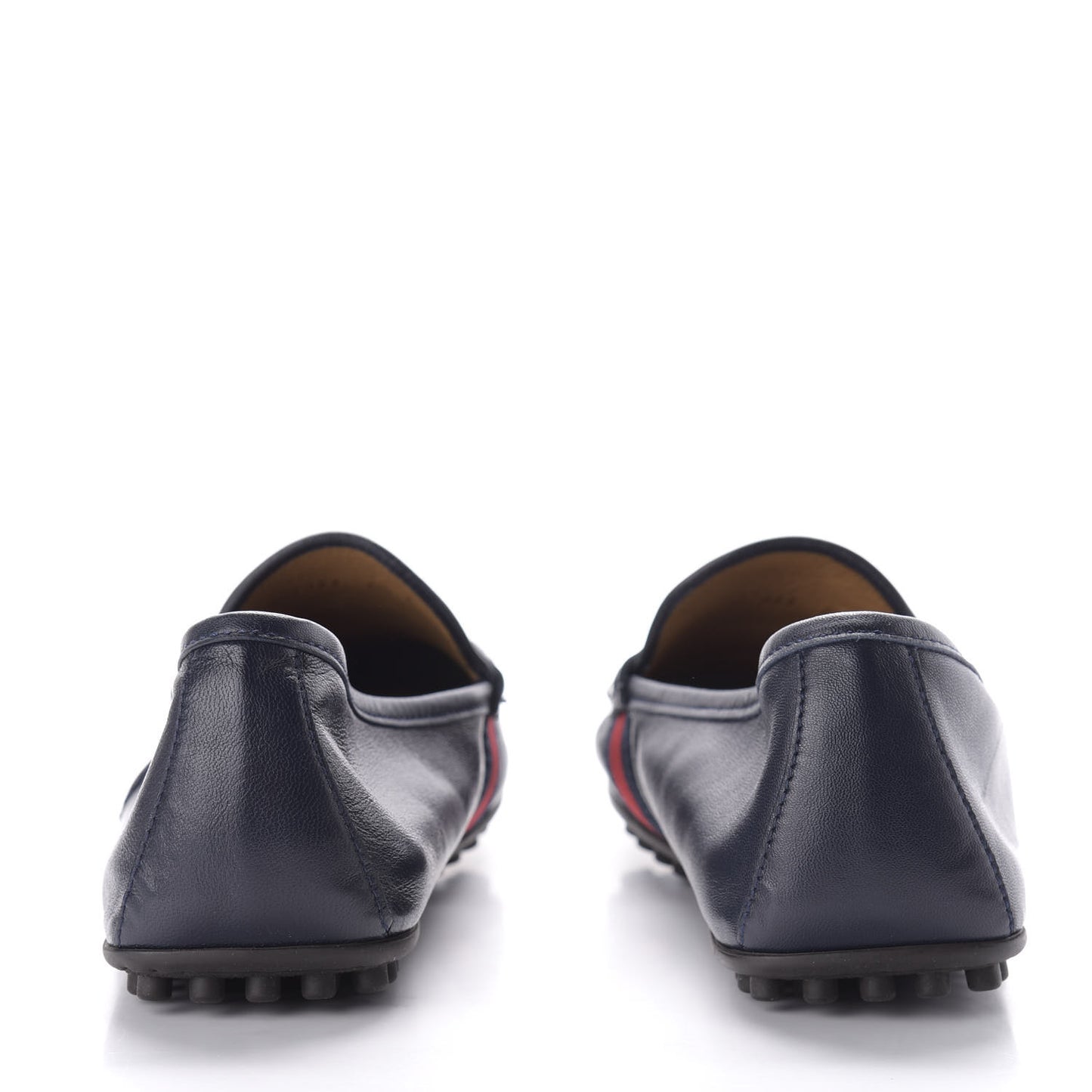 Nappa Web Mens Kanye Driver Loafers 8.5 Blue