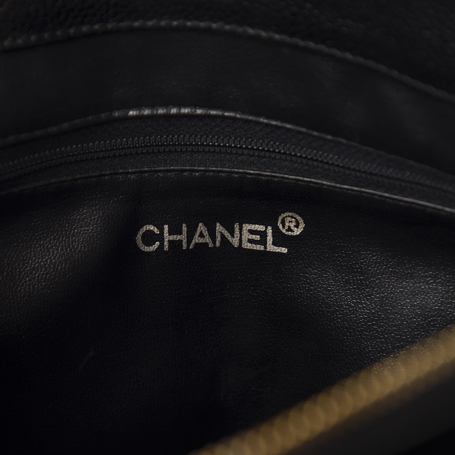 Chanel Caviar CC Shoulder Bag Black 8 of 11