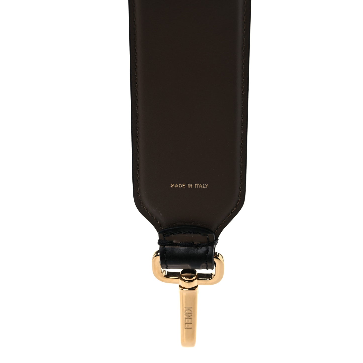 Calfskin FF 1974 Embossed Mini Strap You Maya Black