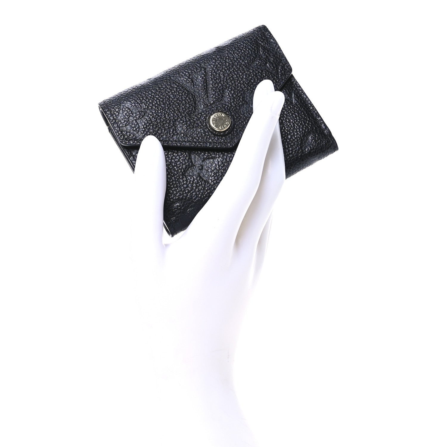 Louis Vuitton Empreinte Zoe Wallet Black 2 of 7