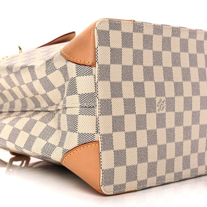 Louis Vuitton Damier Azur Hampstead MM 7 of 8