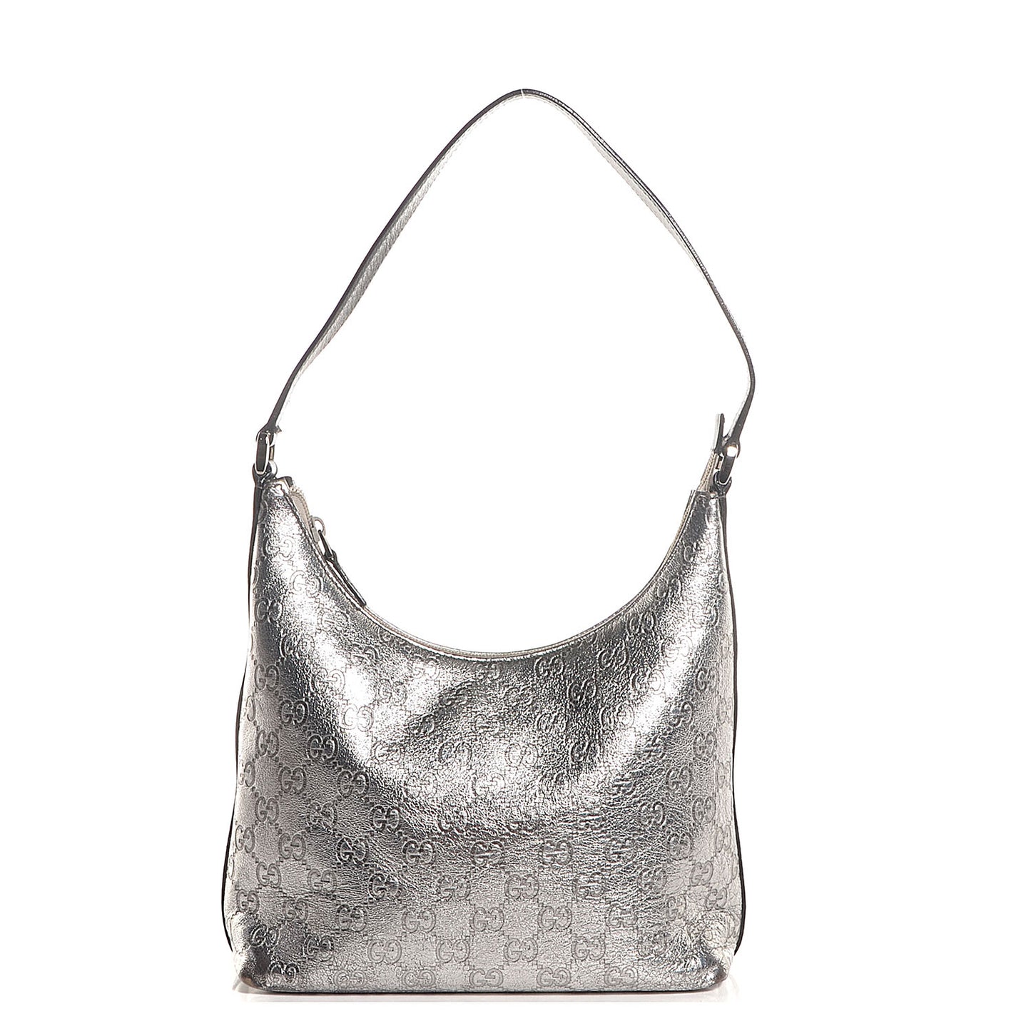 Guccissima Hobo Silver