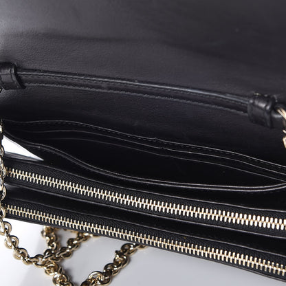 Gucci Calf Hair Zebra Print Piston Broadway Evening Bag Black 5 of 7