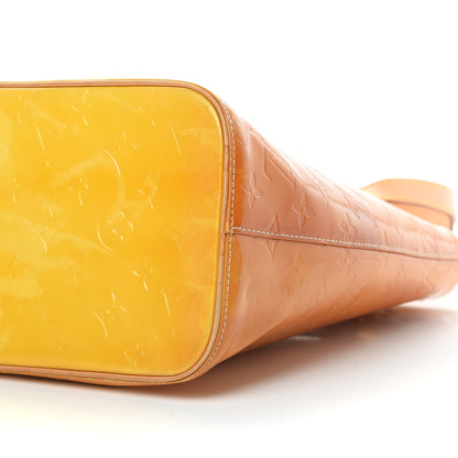 Louis Vuitton Vernis Houston Lime 10 of 15