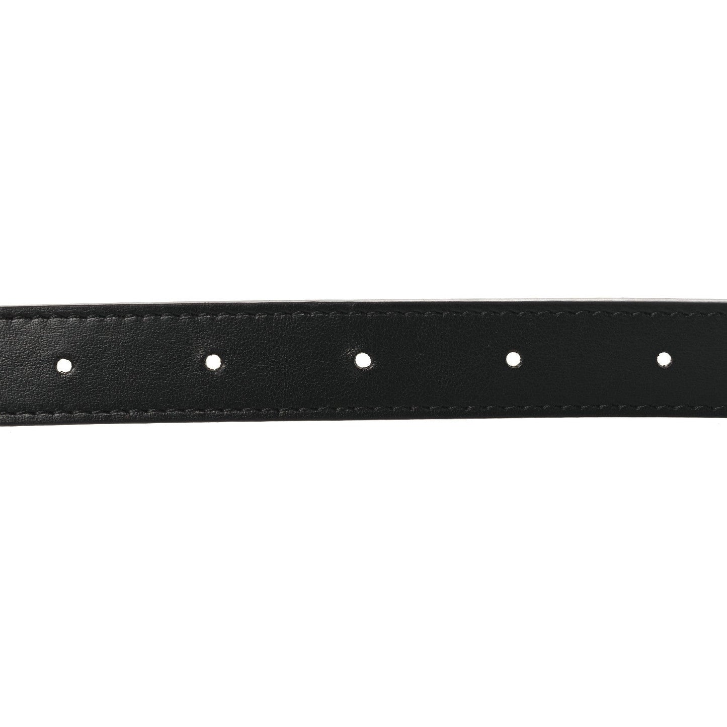 Calfskin Monogram 20mm LV Iconic Reversible Belt Black