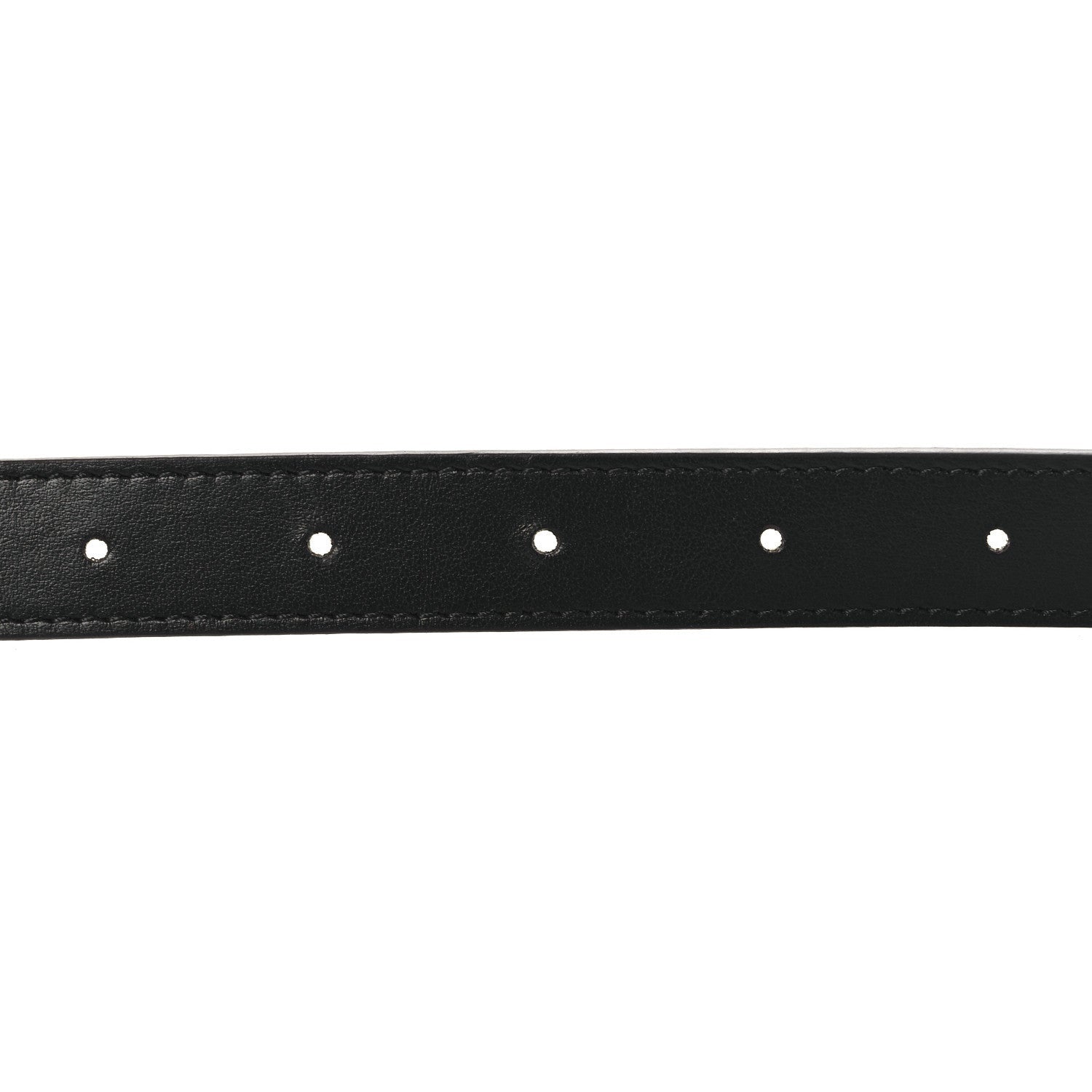 Louis Vuitton Calfskin Monogram 20mm LV Iconic Reversible Belt Black 5 of 5