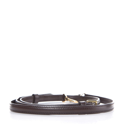 Louis Vuitton Calfskin 16mm Adjustable Shoulder Strap Brown 3 of 6