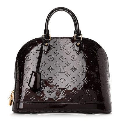 Louis Vuitton Vernis Alma MM Amarante 1 of 11