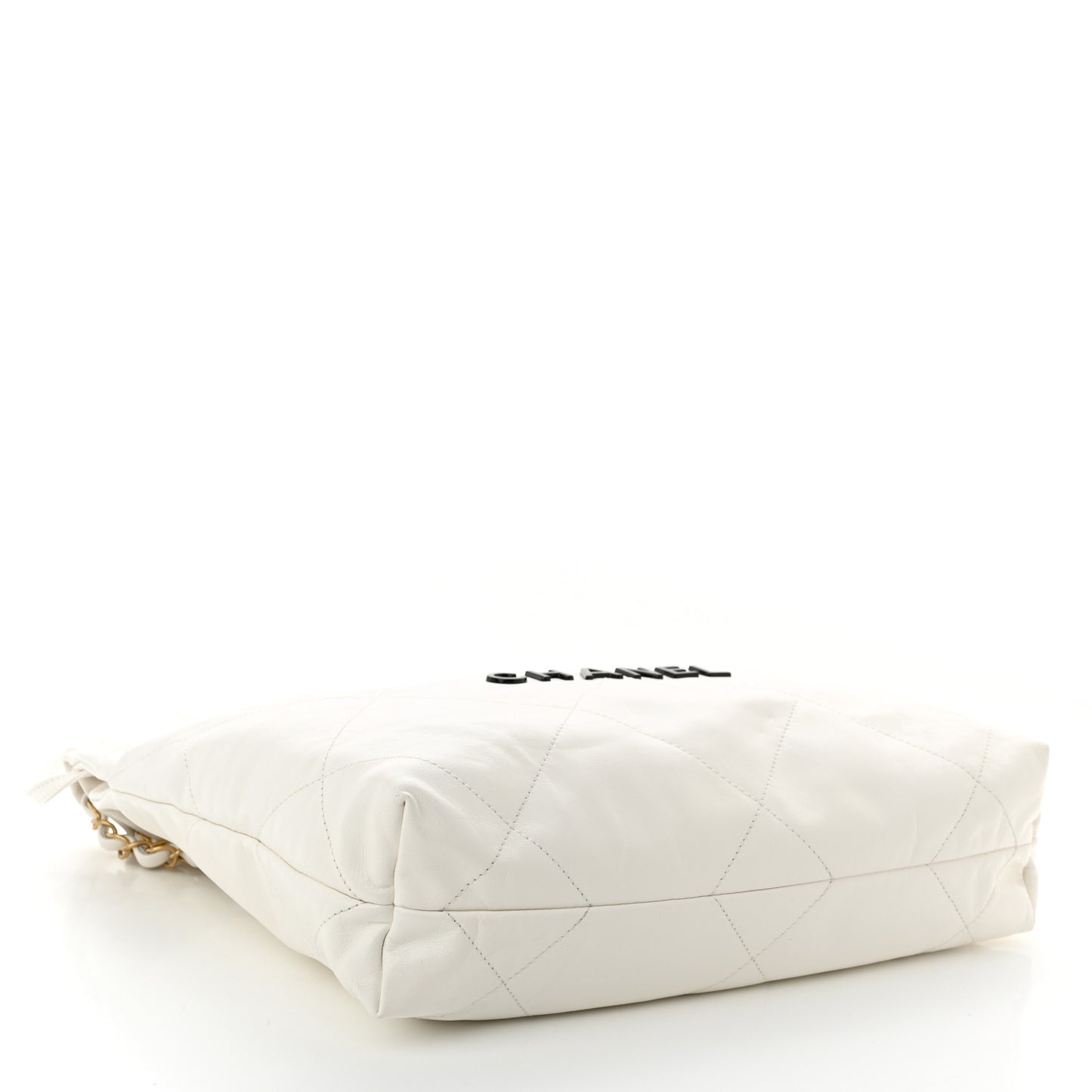 Calfskin Quilted Small Chanel 22 White