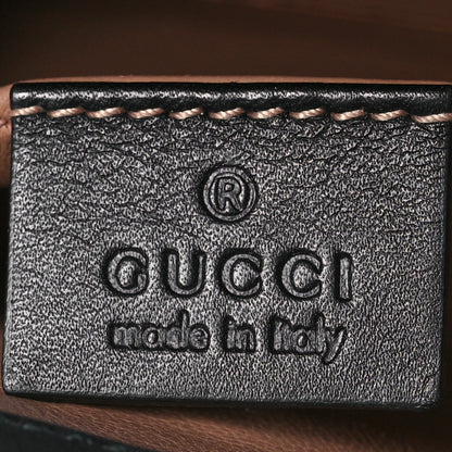 Gucci Nappa Pearl Studded Mini Queen Margaret Broadway Shoulder Bag Black 6 of 10