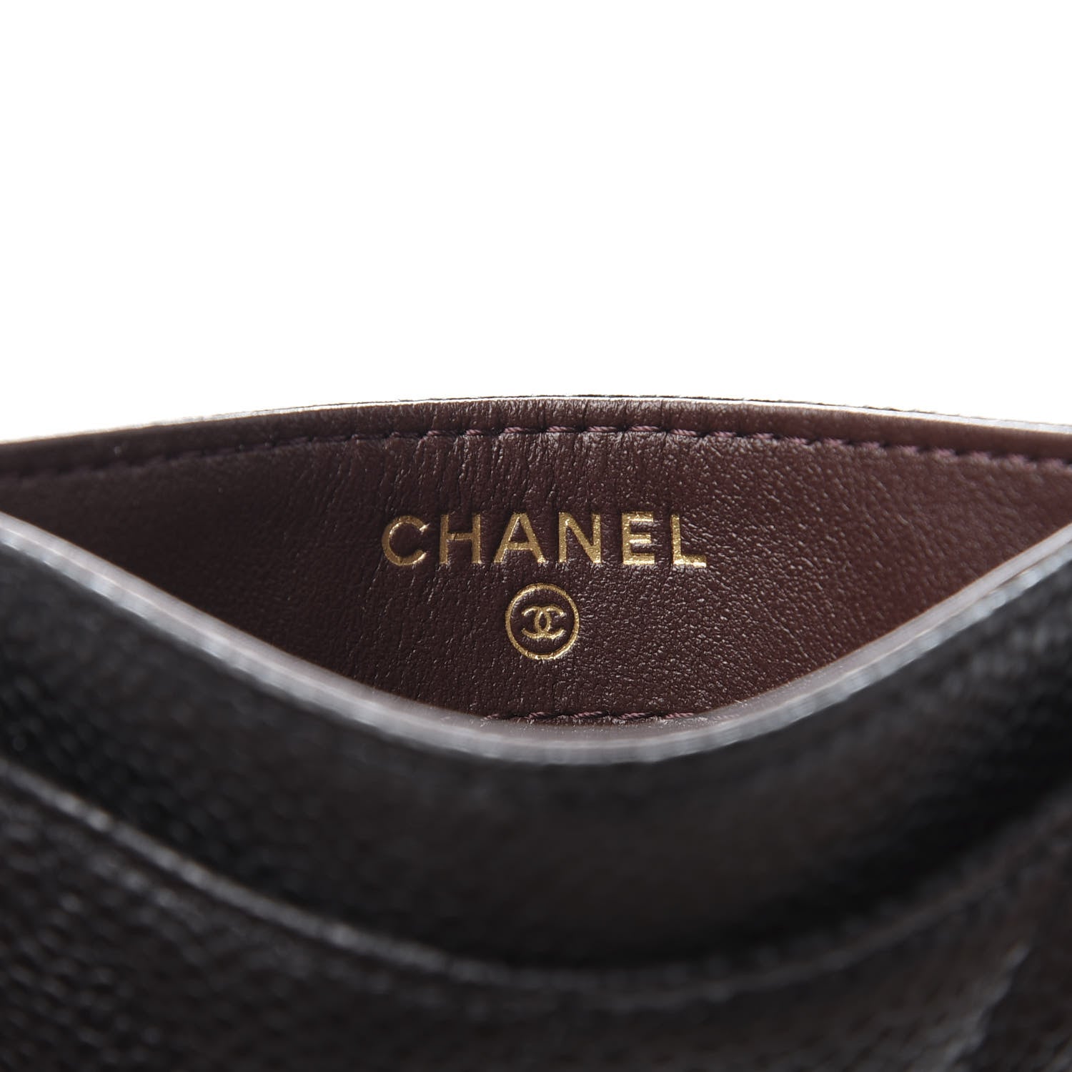 Chanel Caviar Quilted Card Holder Black 6 of 7