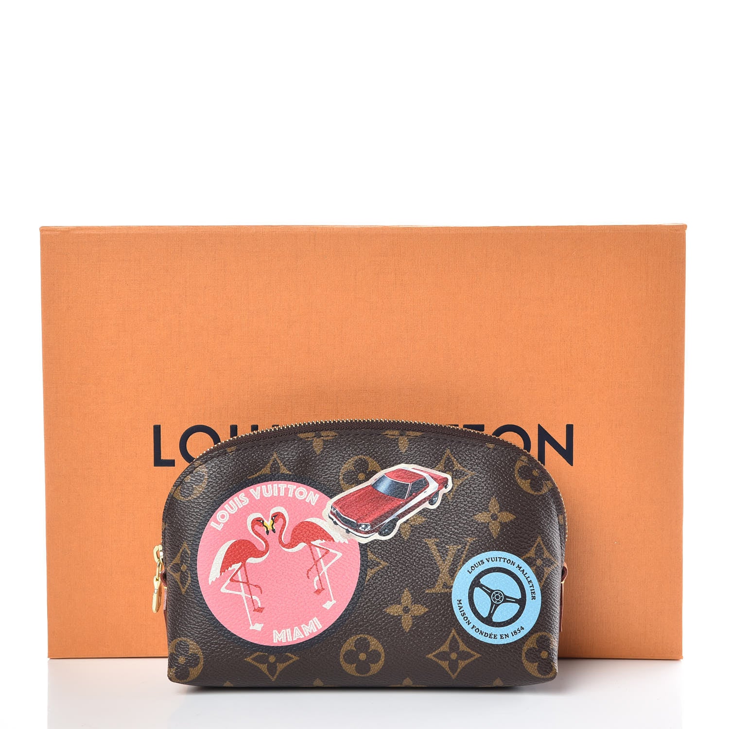 Louis Vuitton Monogram World Tour Cosmetic Pouch 7 of 7