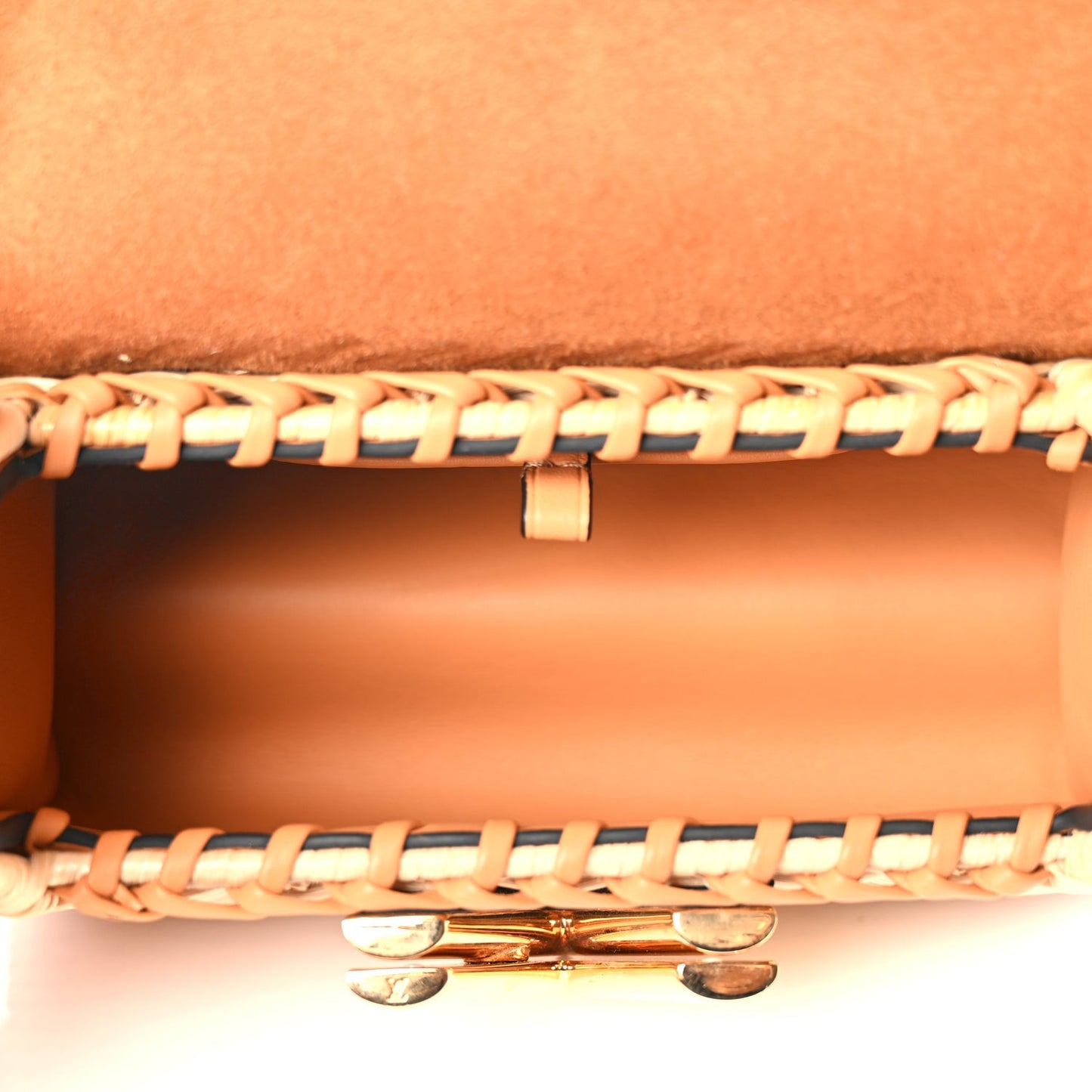 Monogram Wicker Twist Shoulder Bag PM