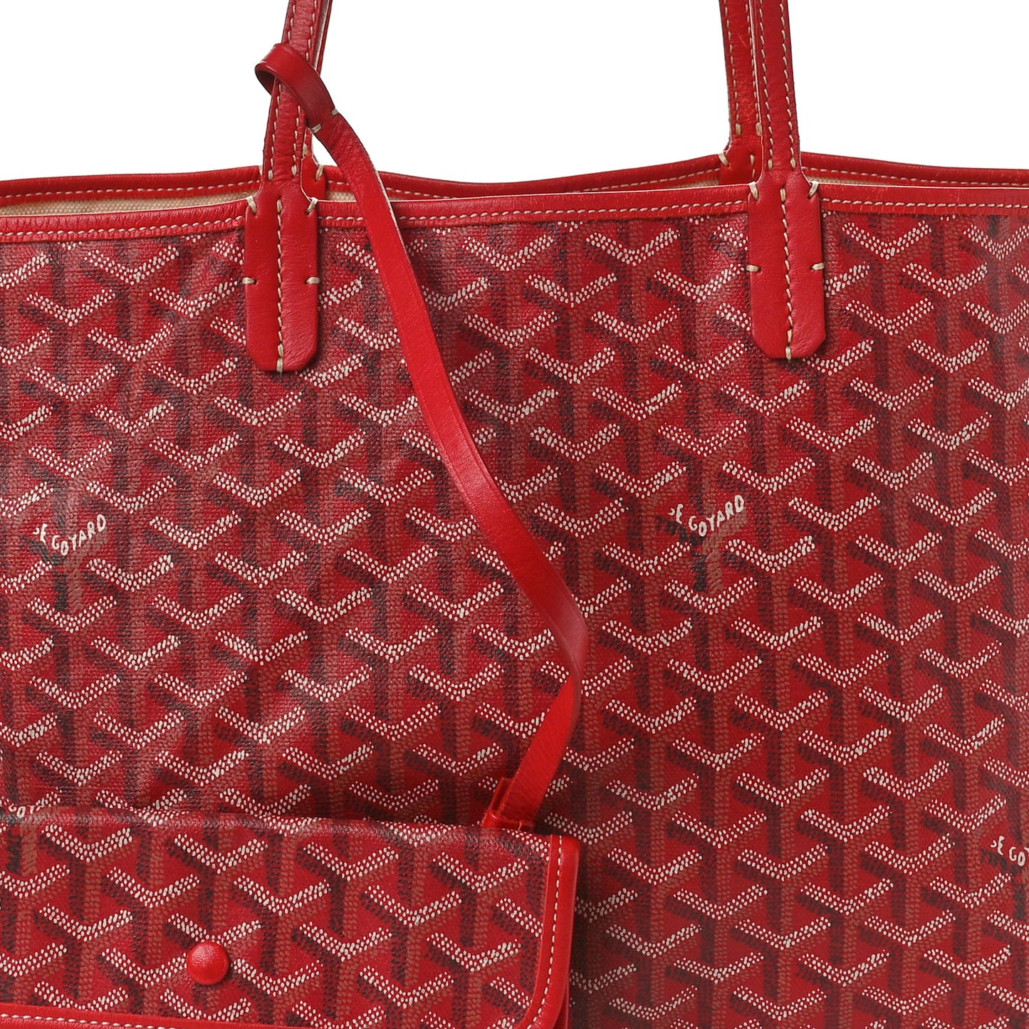 Goyardine Saint Louis PM Red