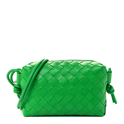 Bottega Veneta Nappa Intrecciato Mini Loop Camera Bag Parakeet 1 of 11
