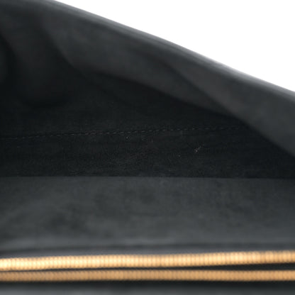 Louis Vuitton Calfskin New Wave Chain Bag MM NM Black 5 of 12