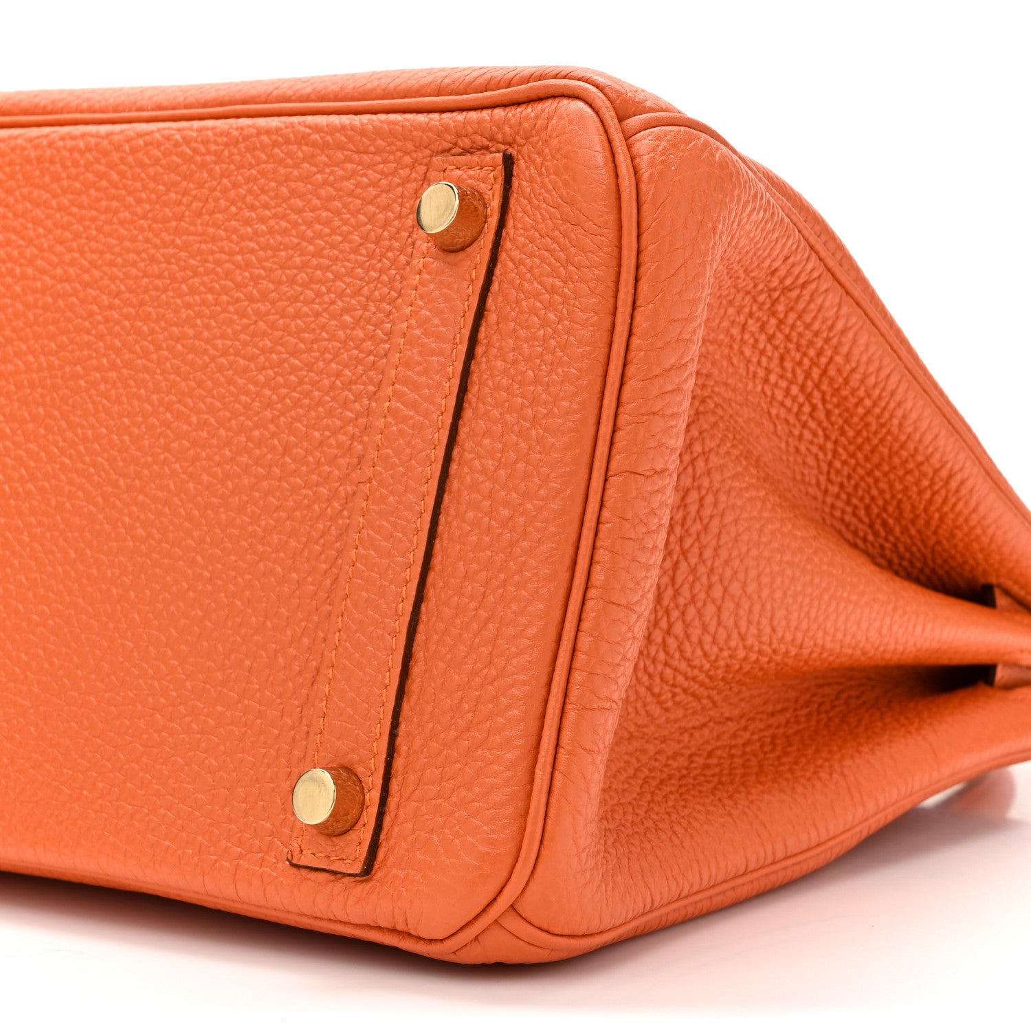 Hermes Togo Birkin 30 Orange 9 of 16