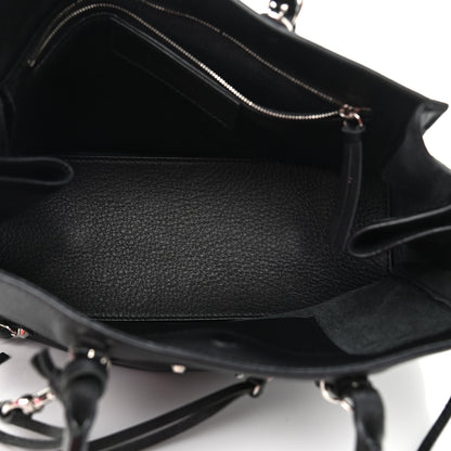 Balenciaga Veau Papier A6 Zip Around Tote Black 5 of 12