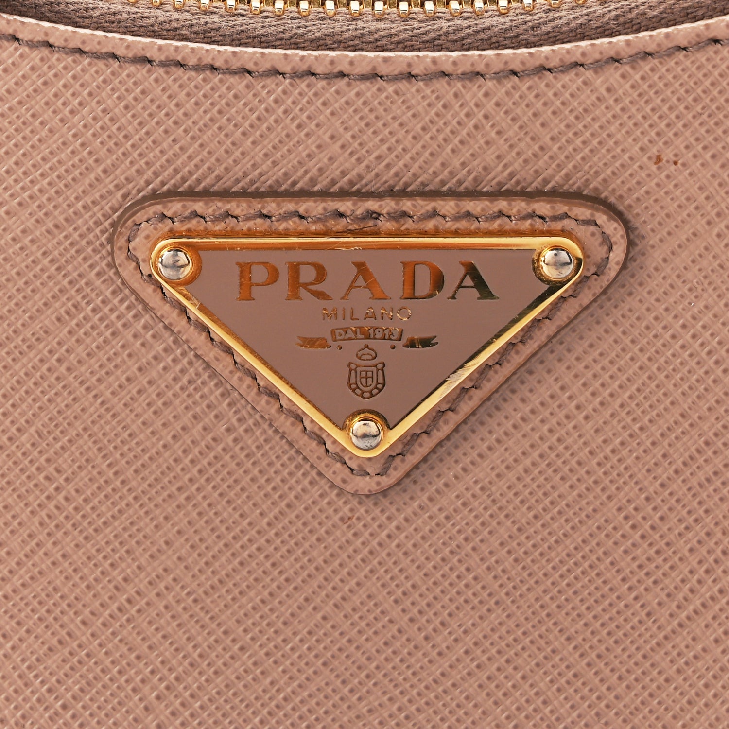 Prada Saffiano Lux Re-Edition Mini Shoulder Bag Cammeo 6 of 8