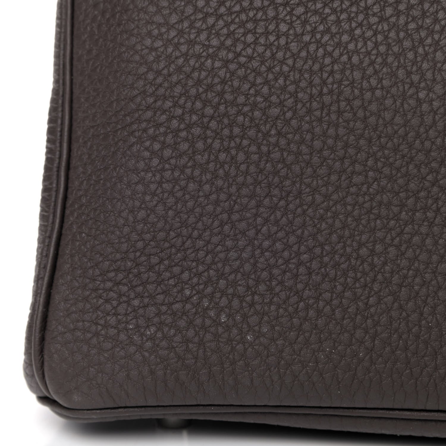 Hermes Togo Verso Birkin 25 Ebene Gold 11 of 12