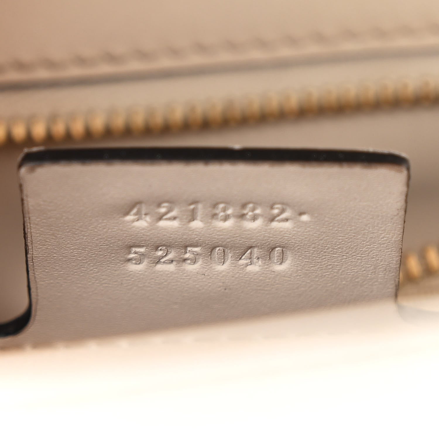 Gucci Calfskin Small Sylvie Shoulder Bag Off White 7 of 7