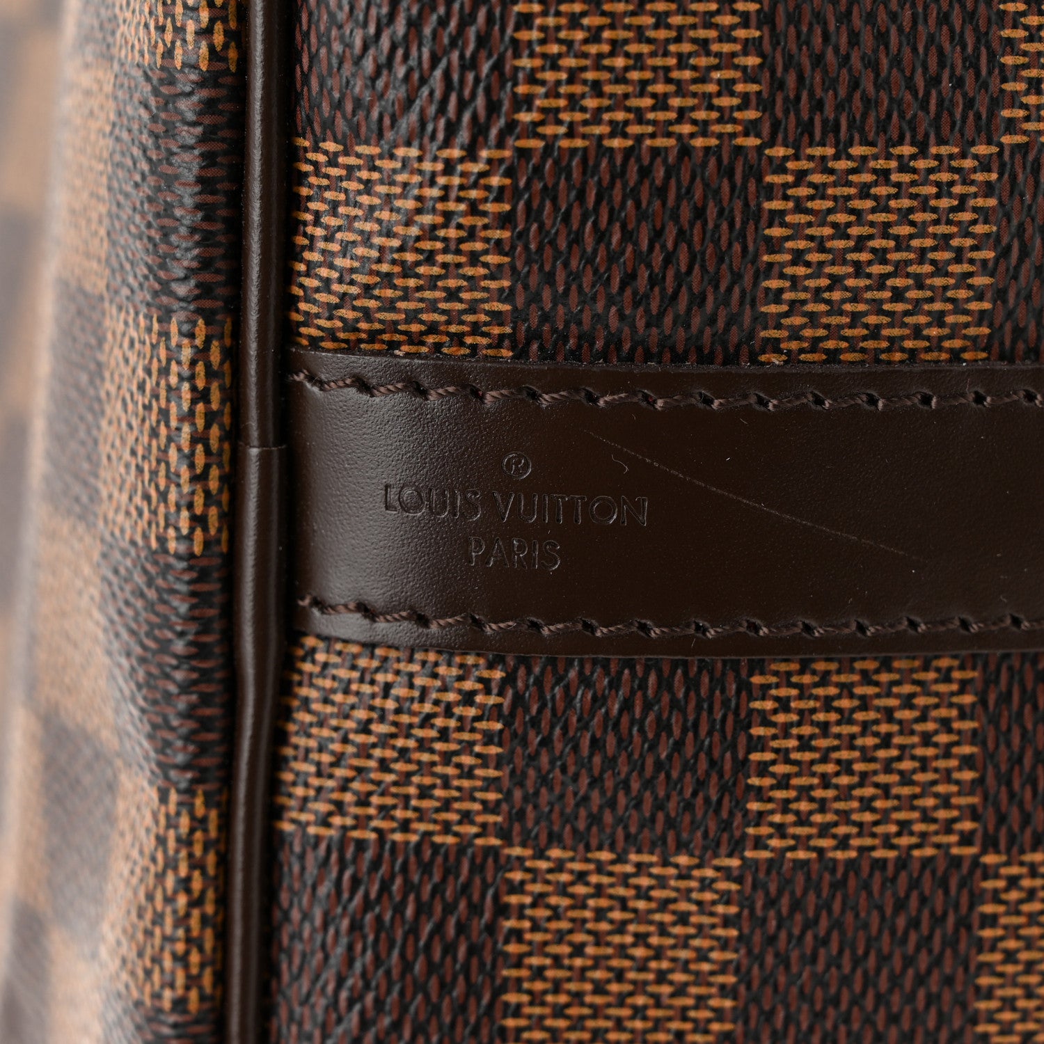 Louis Vuitton Damier Ebene Speedy Bandouliere 30 6 of 10