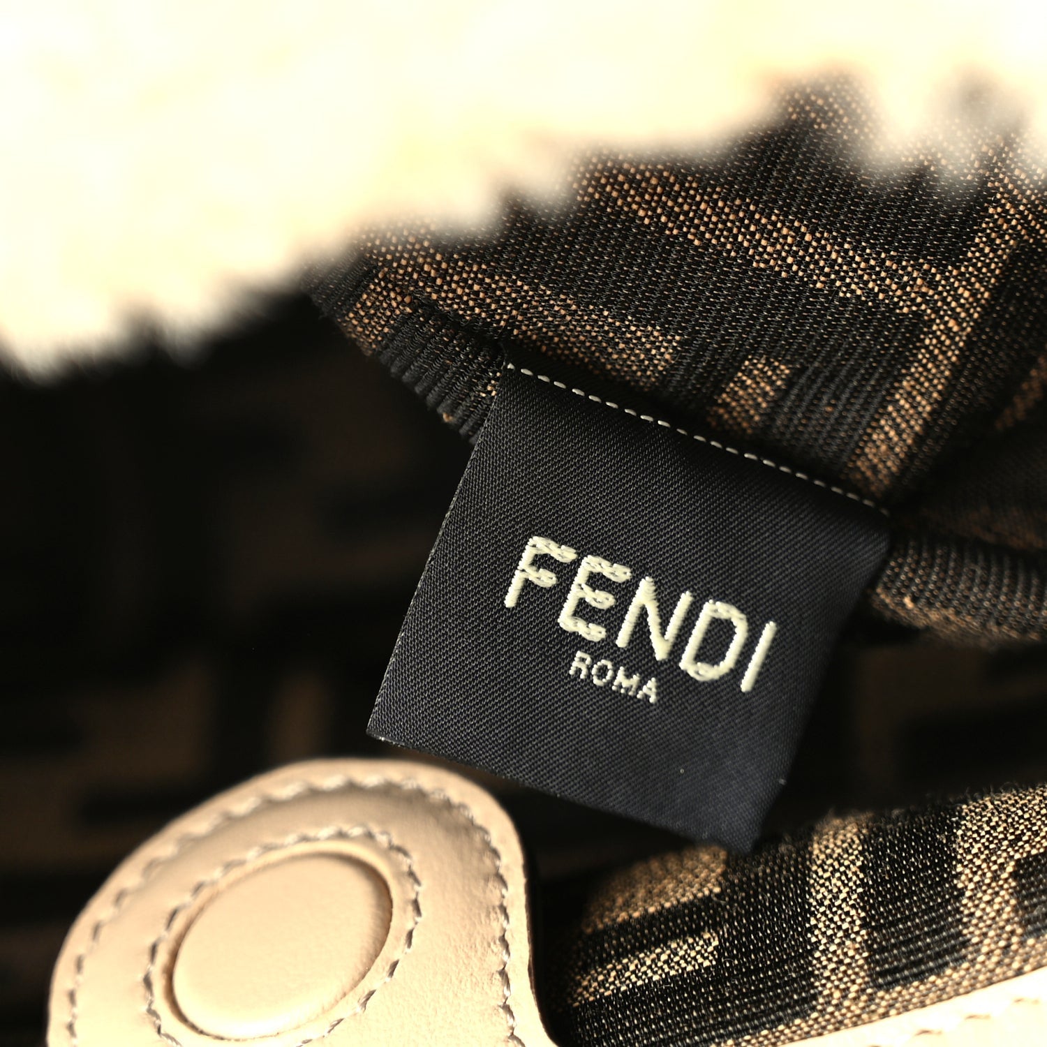 Fendi Shearling Spy Beige 6 of 9