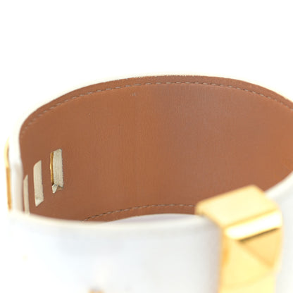 Hermes Epsom Collier de Chien CDC Bracelet S White 7 of 11