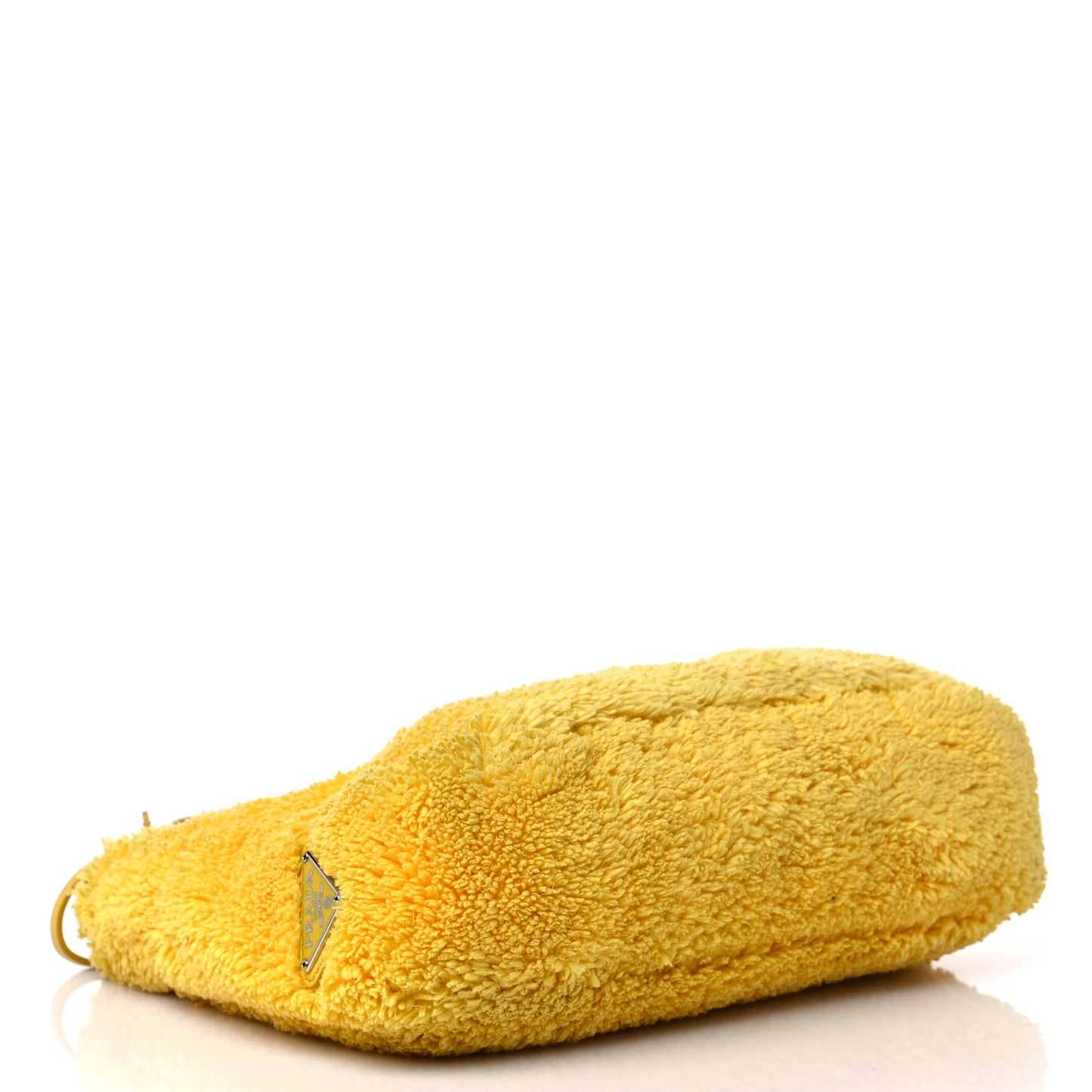 Terry Cloth Mini Re-Edition 2000 Bag Giallo Black