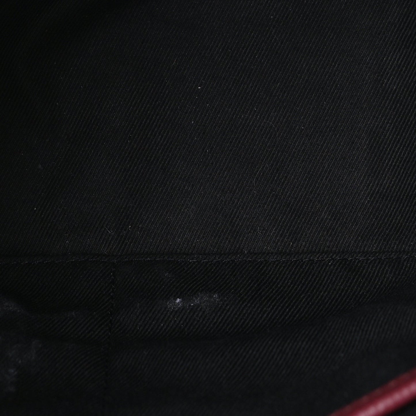 Grainy Calfskin House Check Small Banner Tote Crimson