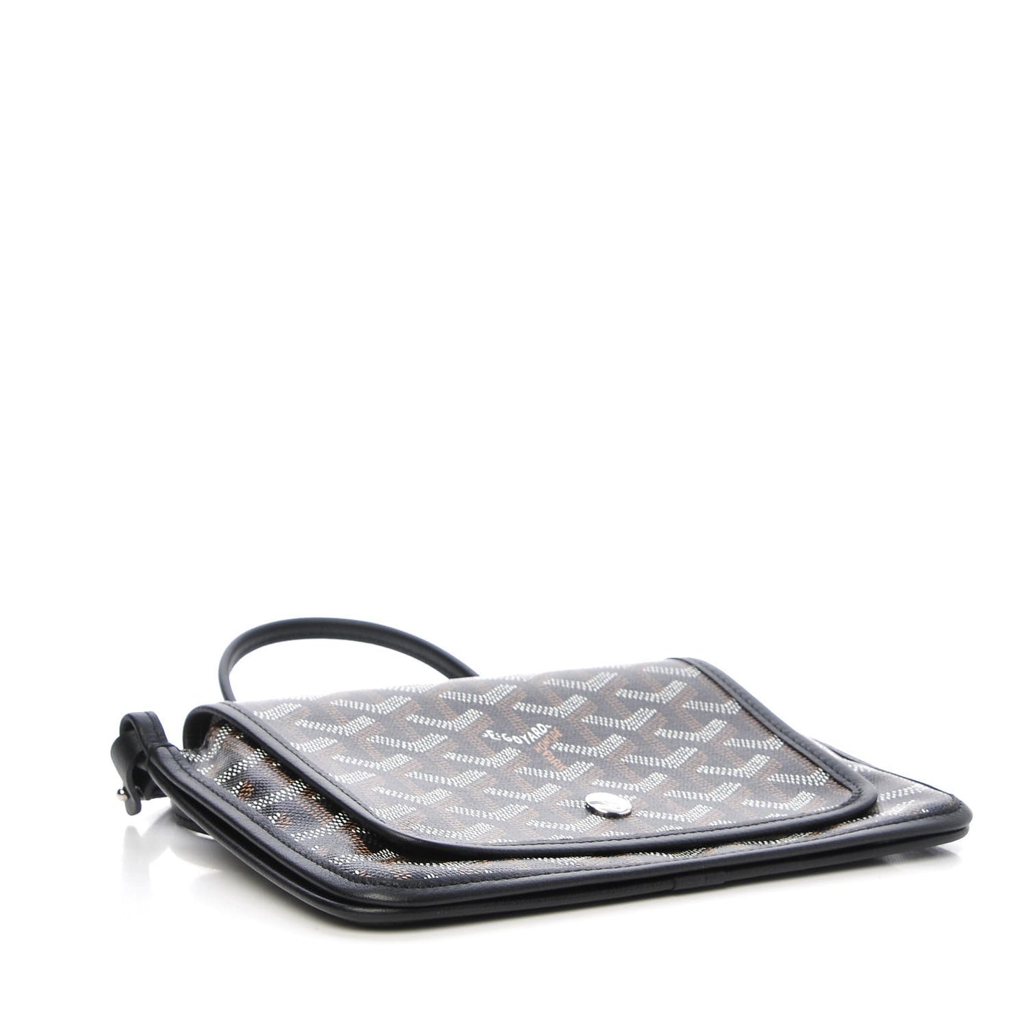 Goyardine Plumet Wallet Clutch Black