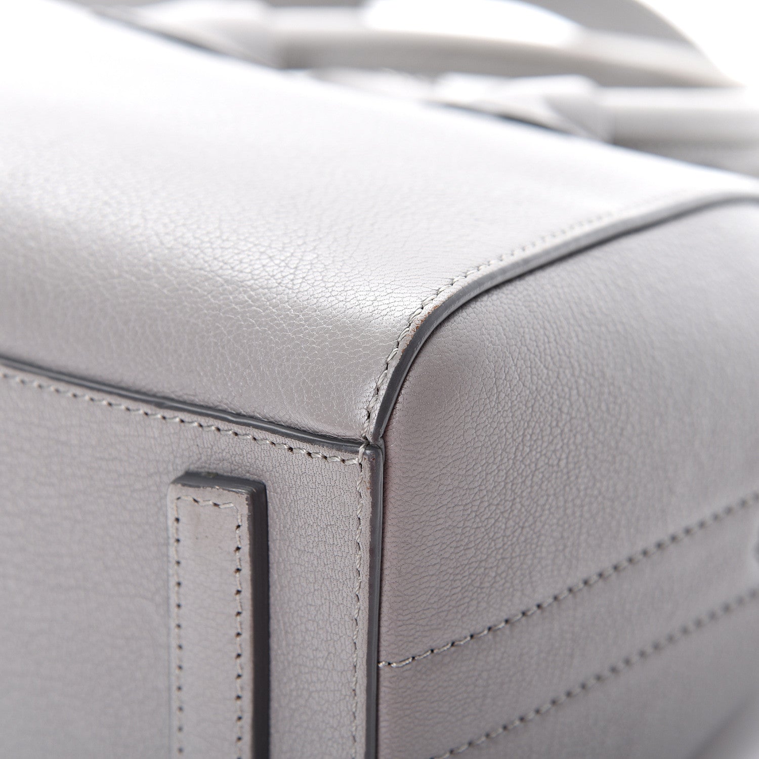 Givenchy Sugar Goatskin Mini Antigona Pearl Grey 9 of 15