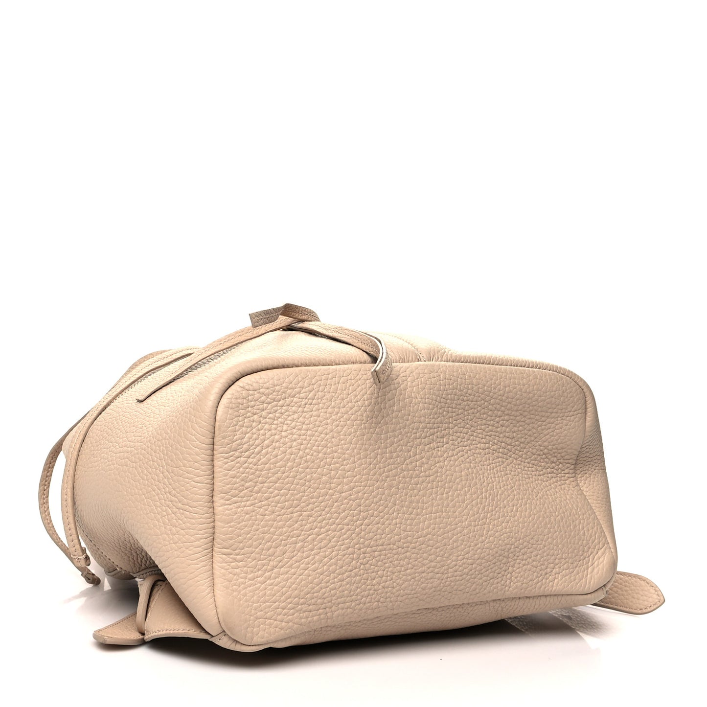 Grained Calfskin Backpack Macadamia