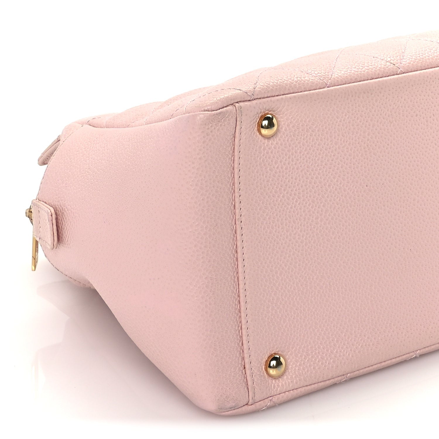 Chanel Caviar Quilted Petit Timeless Shopping Tote PTT  Pink 8 of 9