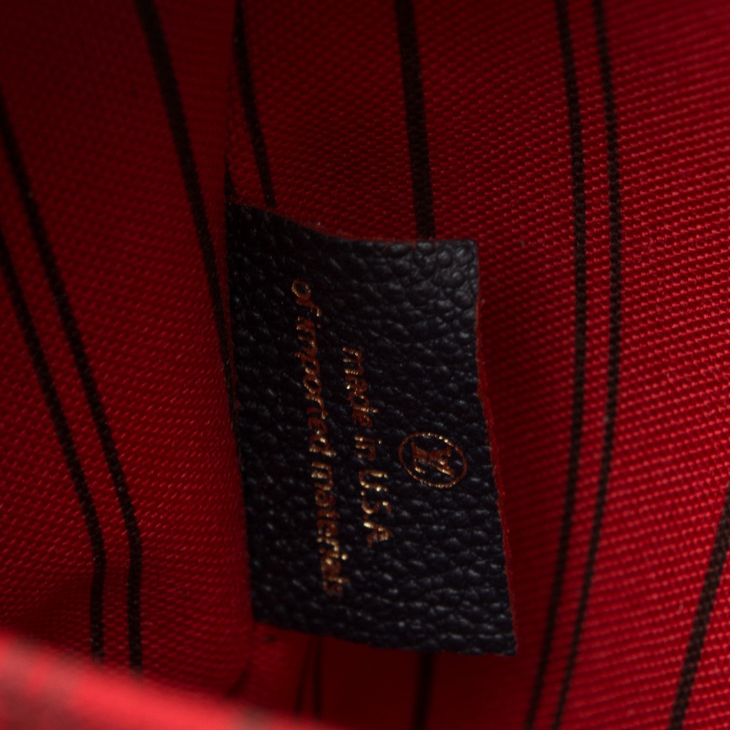 Louis Vuitton Empreinte Pochette Metis Marine Rouge 7 of 8