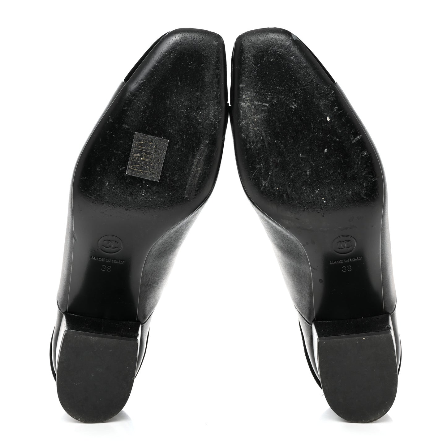 Lambskin Velvet Cap Toe Short Ankle Boots 38 Black