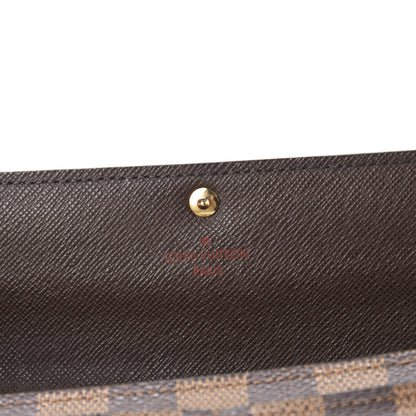 Louis Vuitton Damier Ebene Sarah Wallet 6 of 8