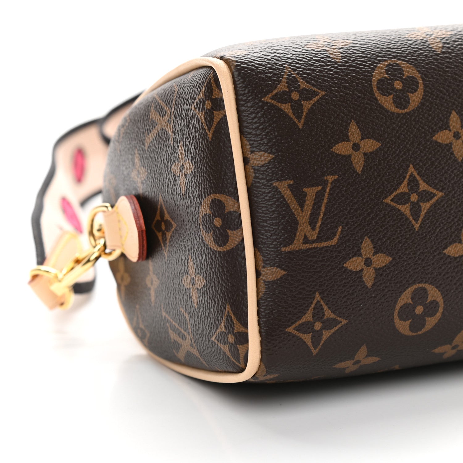 Louis Vuitton Monogram Speedy Bandouliere 20 Black 7 of 8