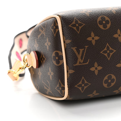 Louis Vuitton Monogram Speedy Bandouliere 20 Black 7 of 8